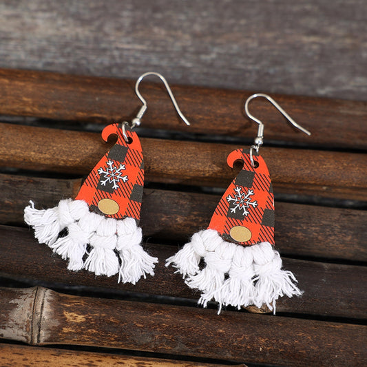 Gnome Tassel Earrings