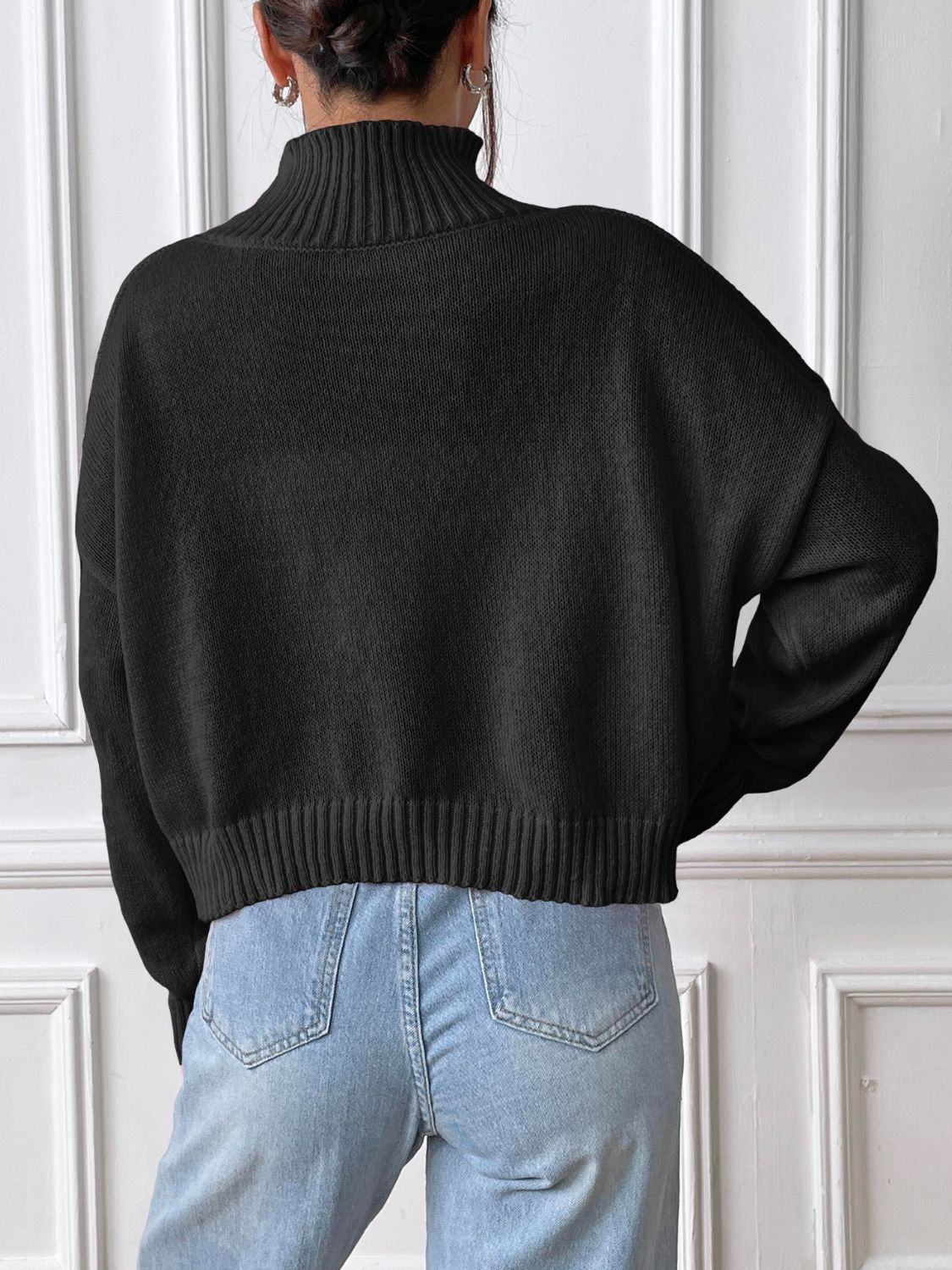 Turtleneck Long Sleeve Sweater